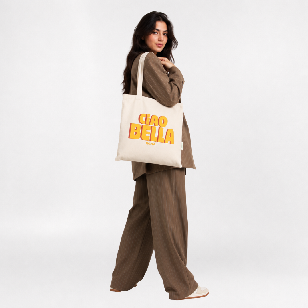 Ciao bella tote bag