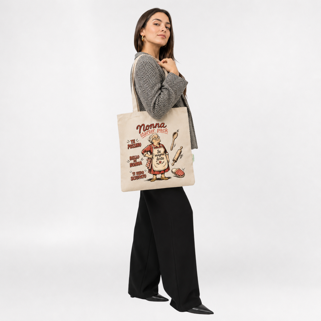 Nonna starter pack tote bag