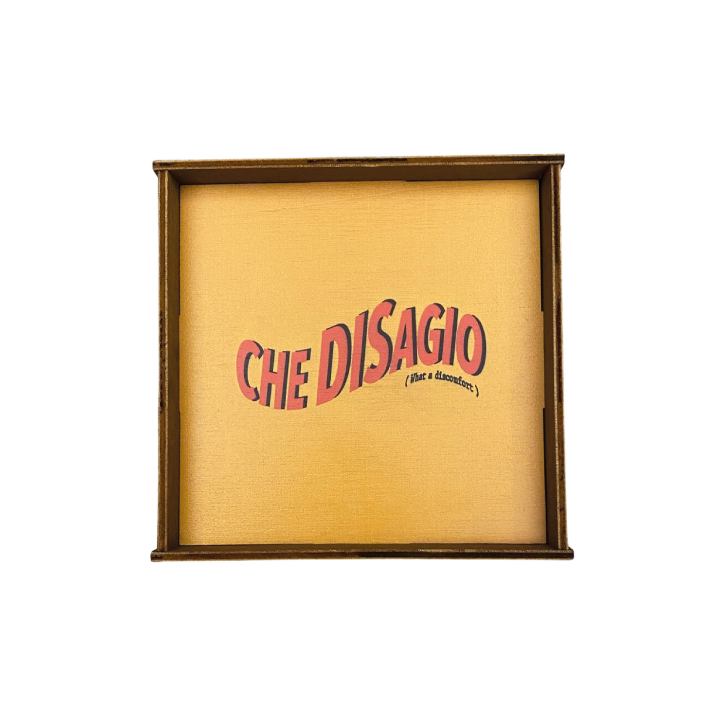 CHE DISAGIO QUADRETTO