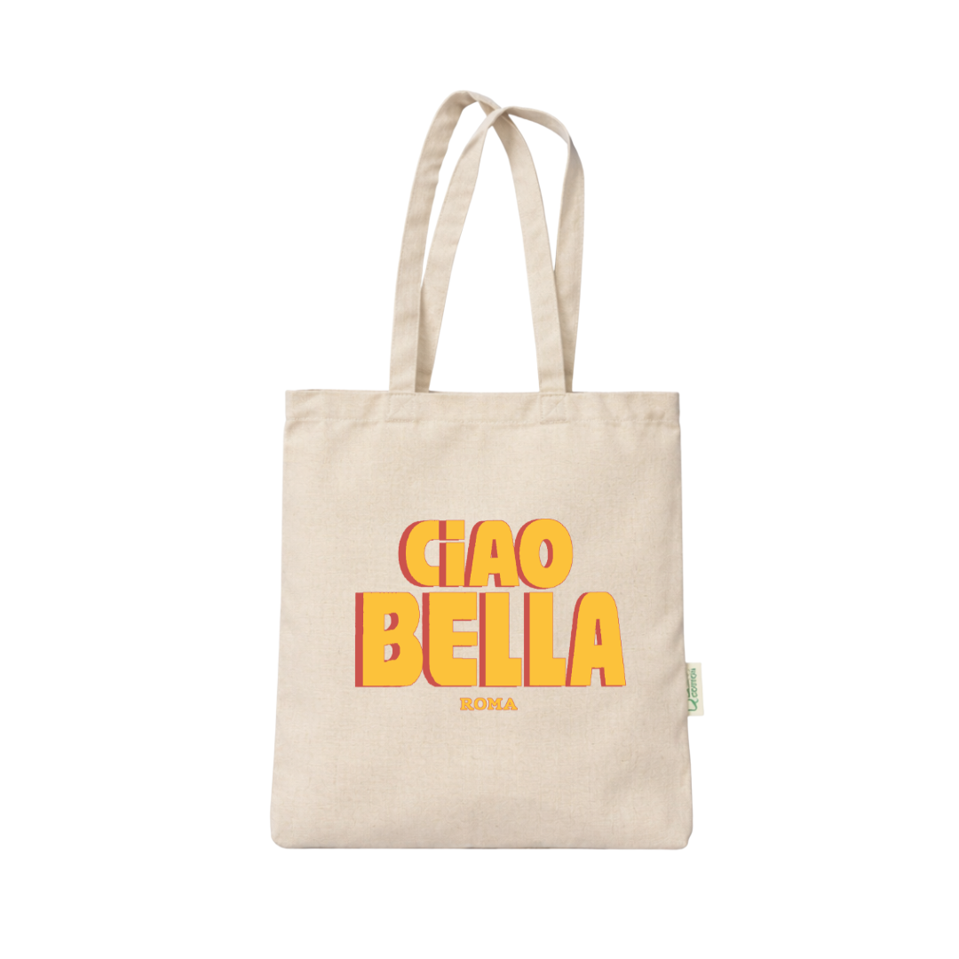 Ciao bella tote bag