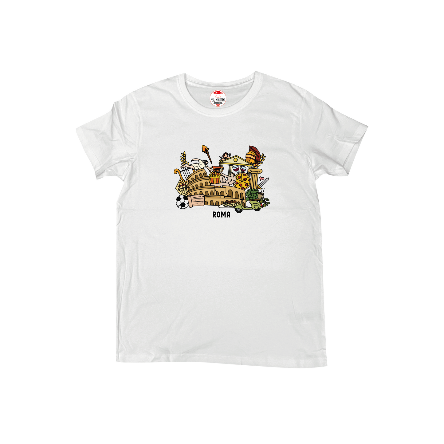 ROMA DOODLE T-SHIRT