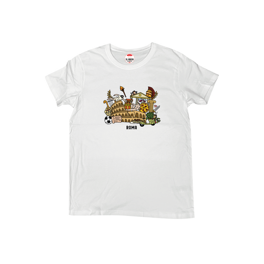 ROMA DOODLE T-SHIRT