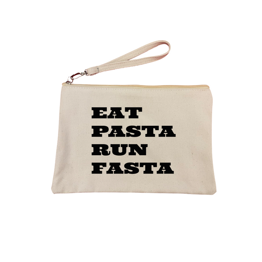 EAT PASTA RUN FASTA POCHETTE