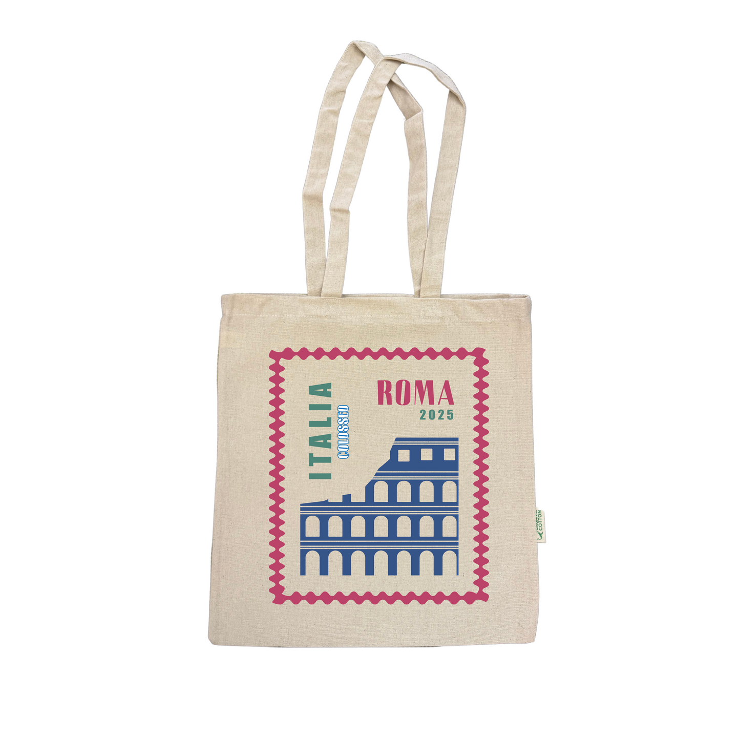 ROMA FRANCOBOLLO TOTE BAG