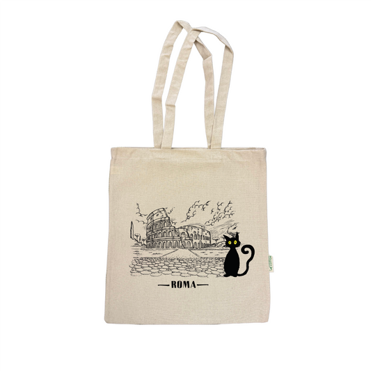 ROMA GATTO TOTE BAG