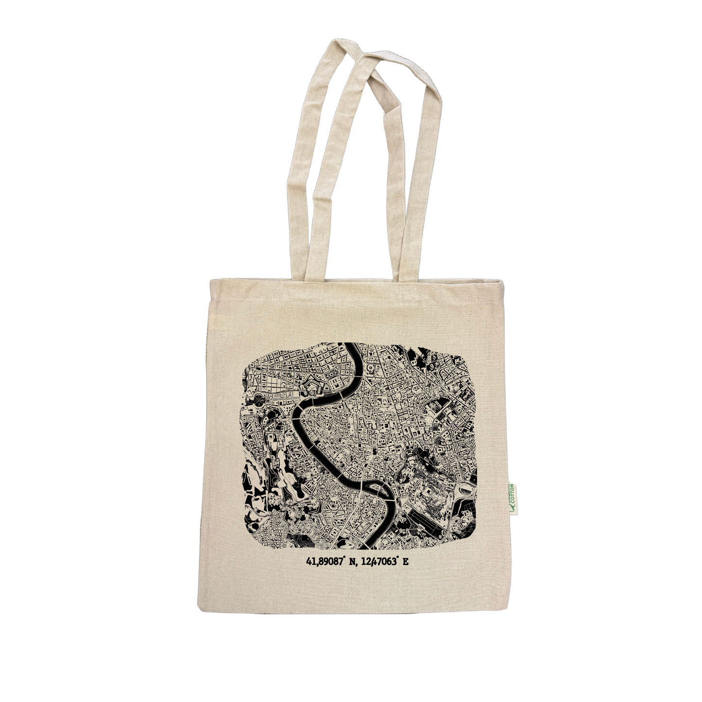 ROMA MAPPA TOTE BAG