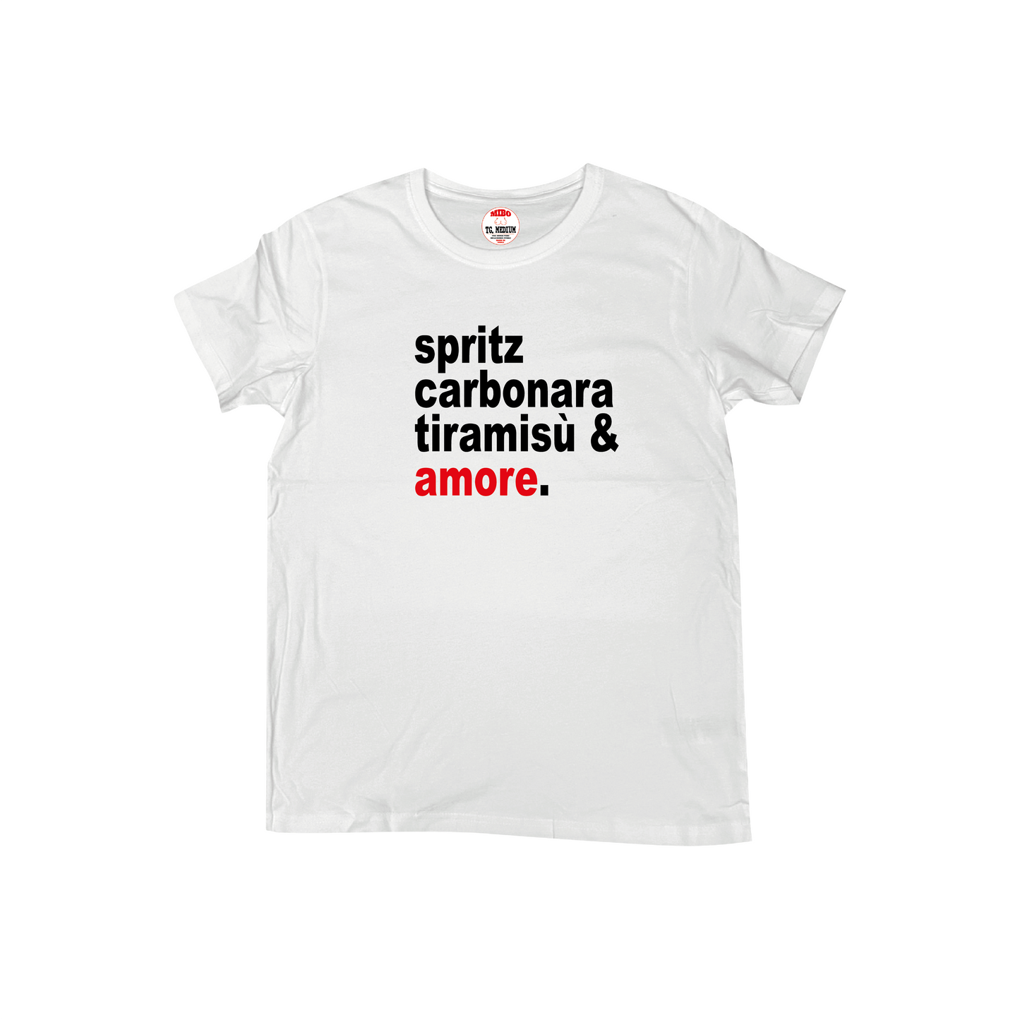 SPRITZ CARBONARA TIRAMISÙ  & AMORE T-SHIRT