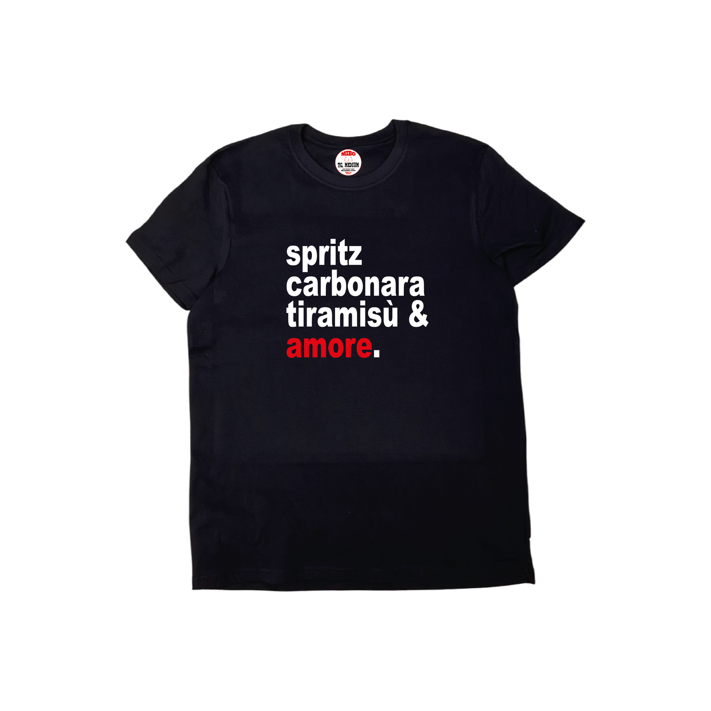 SPRITZ CARBONARA TIRAMISÙ  & AMORE T-SHIRT