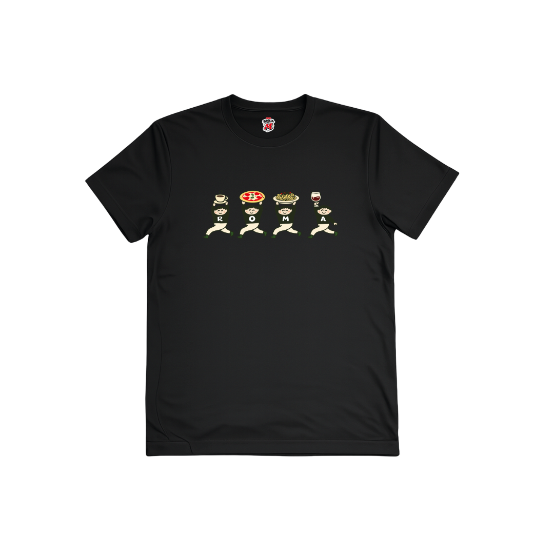 Roma food t-shirt