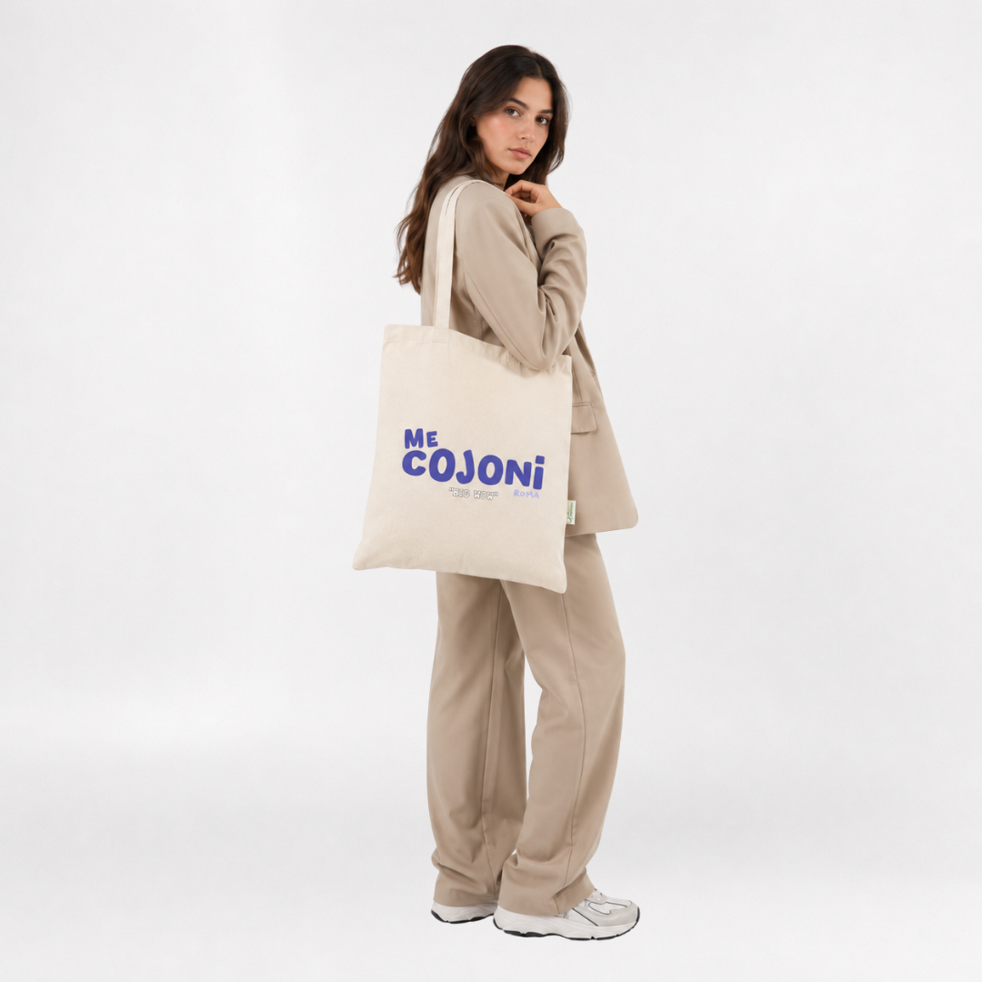 Me cojoni tote bag