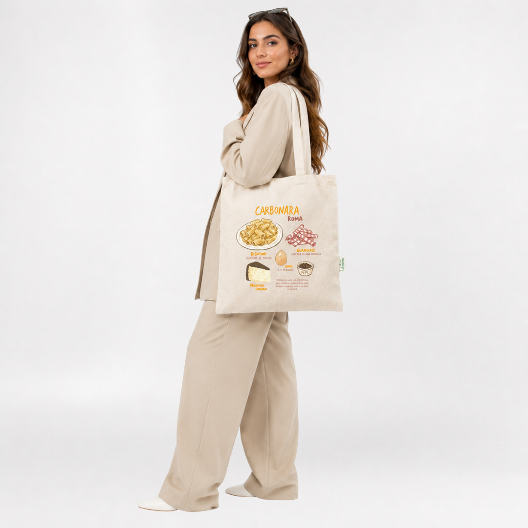Carbonara tote bag