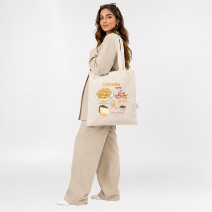 Carbonara tote bag