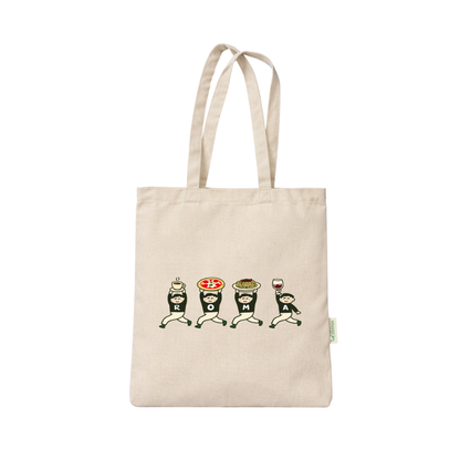 Roma food tote bag