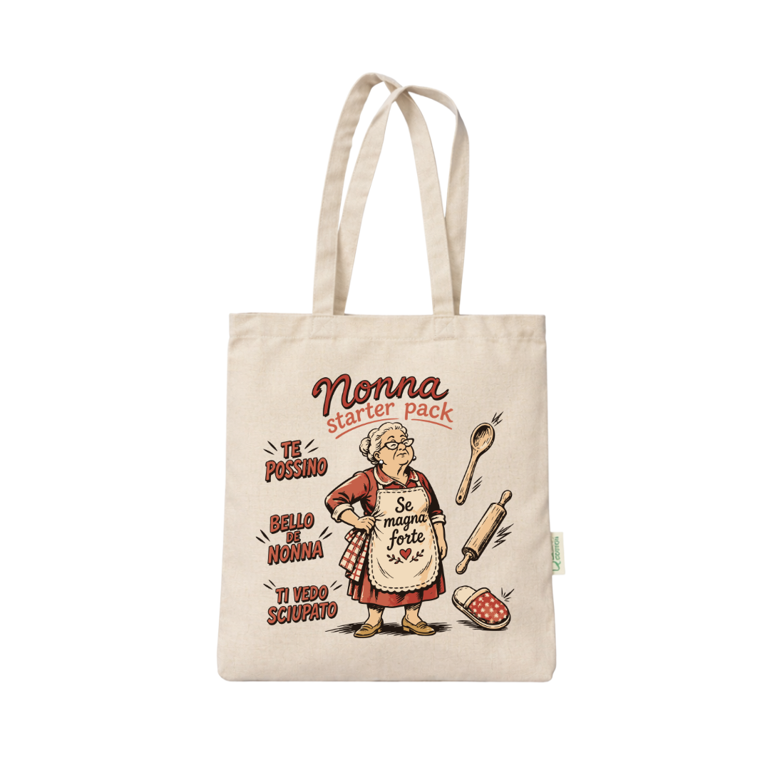 Nonna starter pack tote bag
