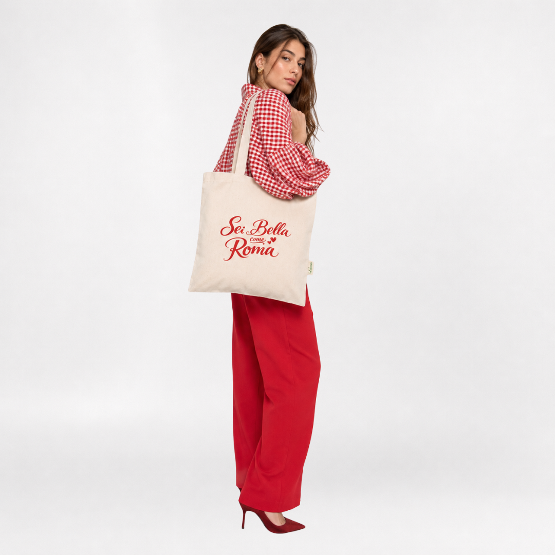 Sei bella come Roma tote bag