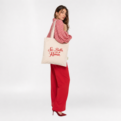 Sei bella come Roma tote bag