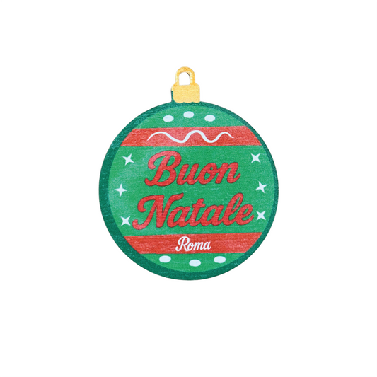 Buon Natale palla di Natale