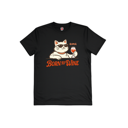 Born to wine t-shirt
