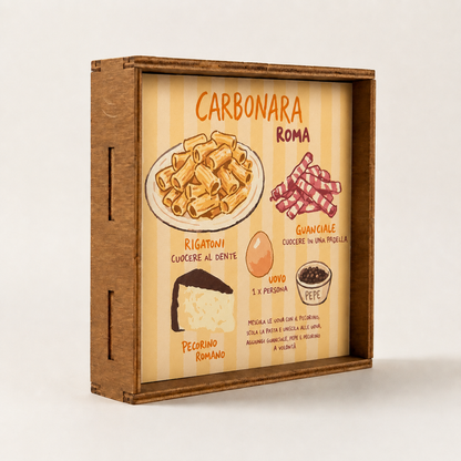 Carbonara quadretto