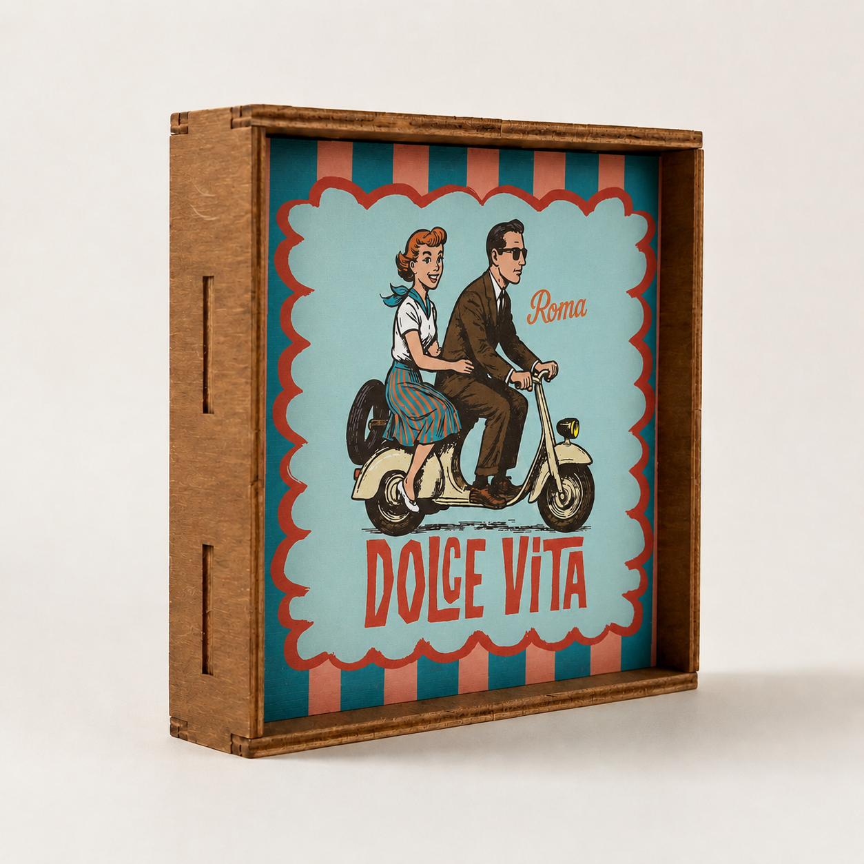Dolce vita Roma quadretto