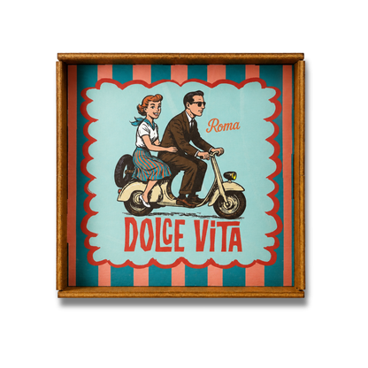 Dolce vita Roma quadretto