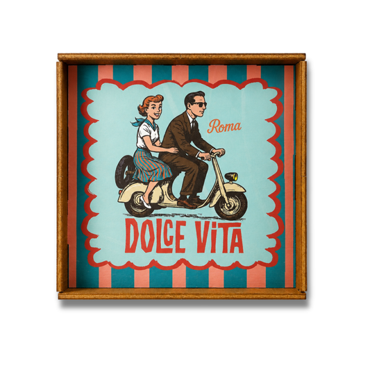 Dolce vita Roma quadretto