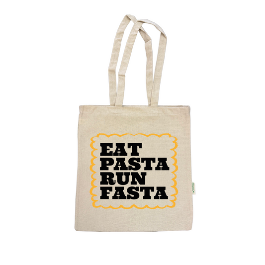 EAT PASTA RUN FASTA