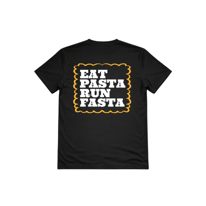 Eat pasta run fasta t-shirt