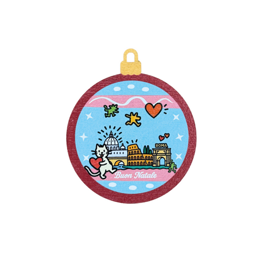 Roma pop palla di Natale