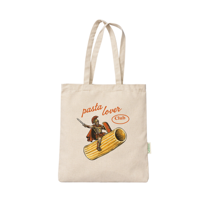 Pasta lover club tote bag