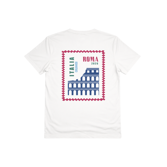 Roma francobollo t-shirt