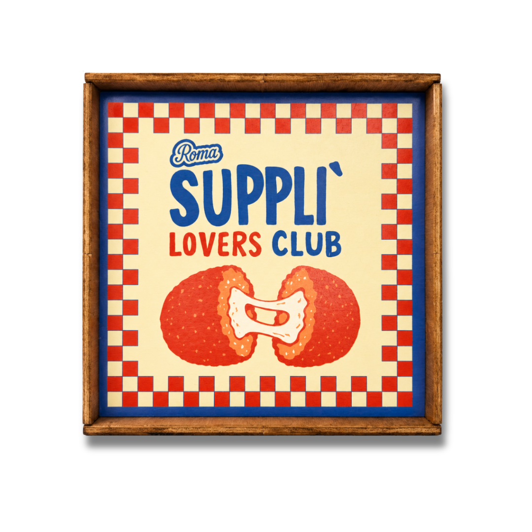 Supplì lovers club quadretto