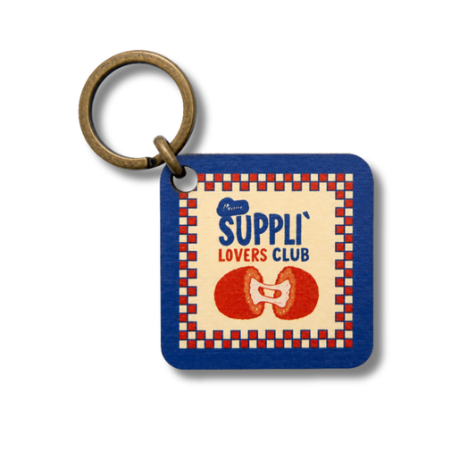 Supplì lovers club portachiavi