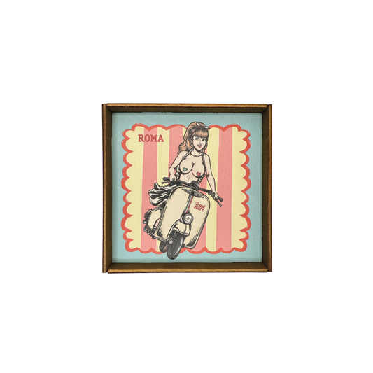 Trastevere tettine quadretto